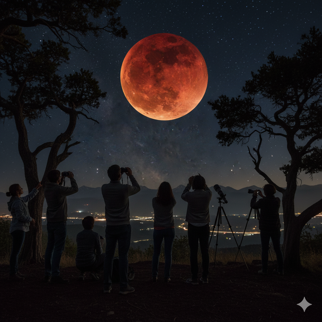 Witness the Blood Moon