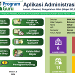Tampilan Aplikasi Guru Mapel Excel V2 Kuvitamedia