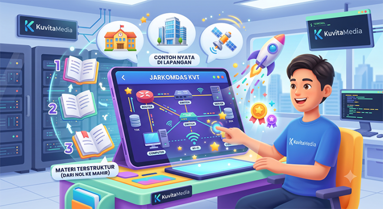 Belajar Jaringan Komputer Dasar dari Nol Lewat Web Interaktif